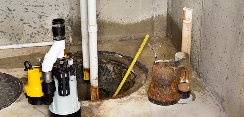 Installing Sump Pump in Finished Basement in Griffin, GA